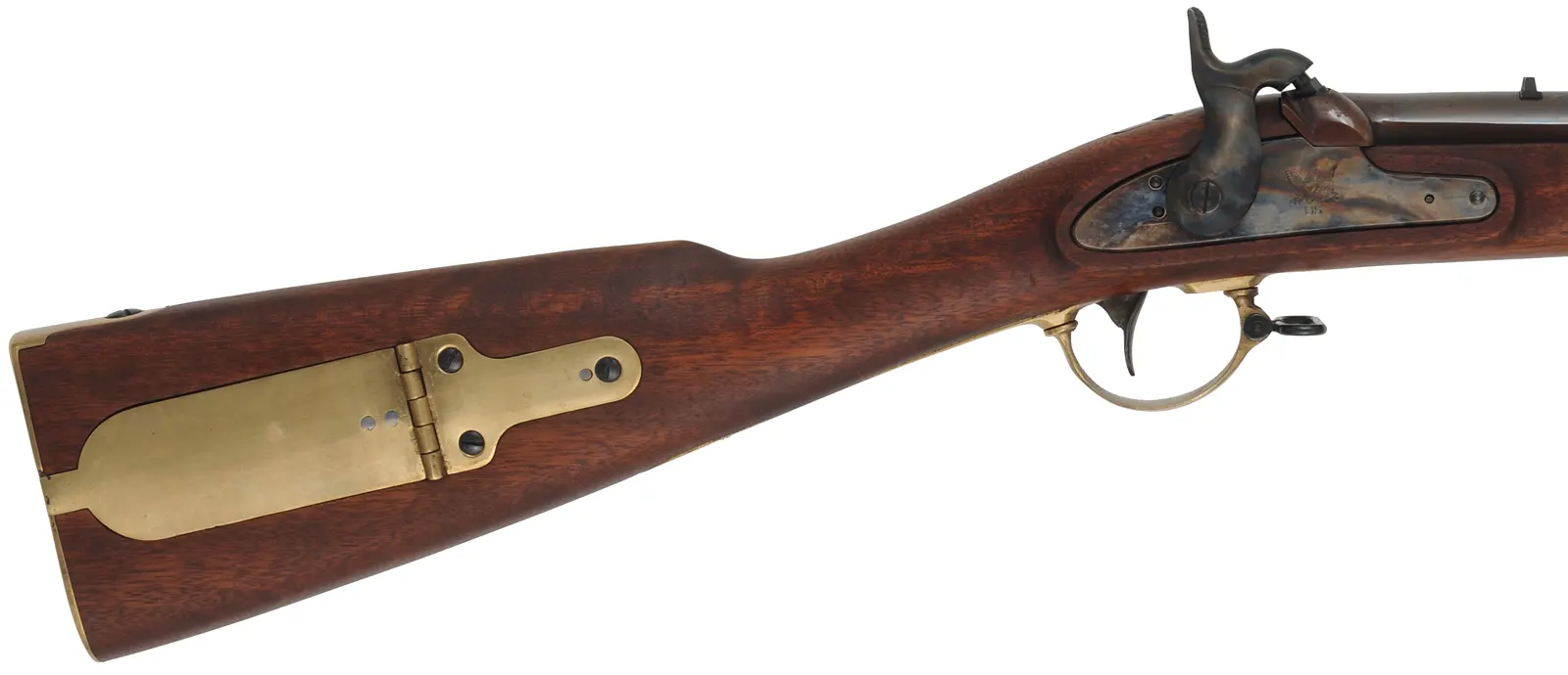 Model 1841 U.S. Percussion Rifle,
.54 caliber, 33" barrel,
walnut, brass, lightly used, by Euroarms Model 1841 U.S. Percussion Rifle,
.54 caliber, 33" barrel,
walnut, brass, lightly used, by Euroarms