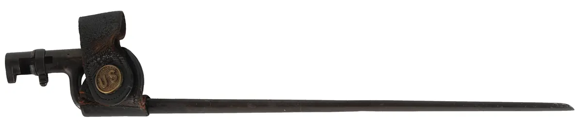 Antique 1873 Trapdoor Bayonet & Scabbard, very good condition