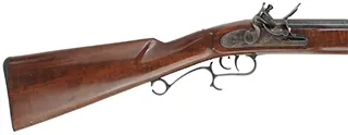 Renegade Rifle,
.50 caliber, 26" barrel, 
flintlock, patridge sights, walnut stock,
used, by Thompson Center