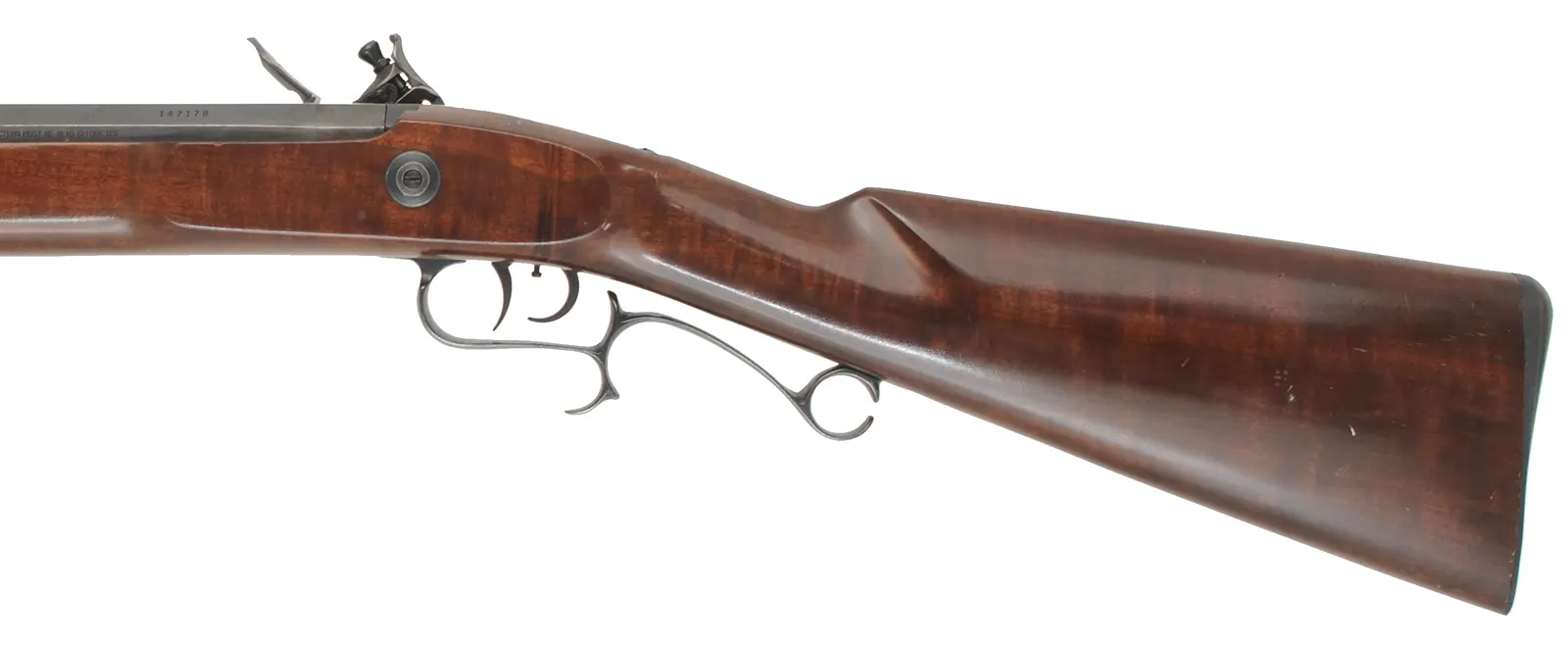 Renegade Rifle,
.50 caliber, 26" barrel, 
flintlock, patridge sights, walnut stock,
used, by Thompson Center