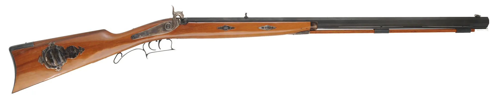Edward K. Tryon ~ Philadelphia Plains Rifle, 
.50 caliber, 31" barrel,
walnut, iron, percussion,
used, for Armsport by Pedersoli