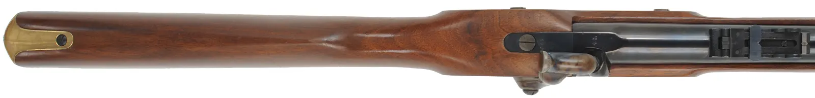 Enfield Pattern 1853 Three Band Infantry Musket,
.577 caliber, 39" barrel,
percussion, walnut, brass, 
used, by Parker Hale, England