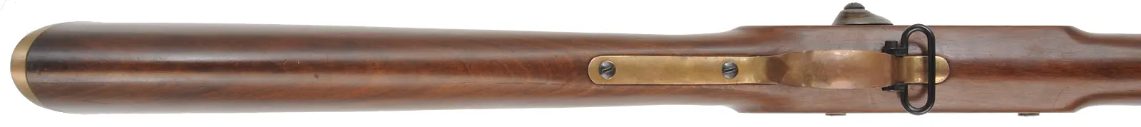 Enfield Pattern 1853 Three Band Infantry Musket,
.577 caliber, 39" barrel,
percussion, walnut, brass, 
used, by Parker Hale, England