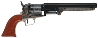 1851 Colt Navy Revolver
.36 caliber, 7-1/2" barrel,
percussion, unfired, highlighted engraving,
late brown factory box, by Colt ~ Second Generation