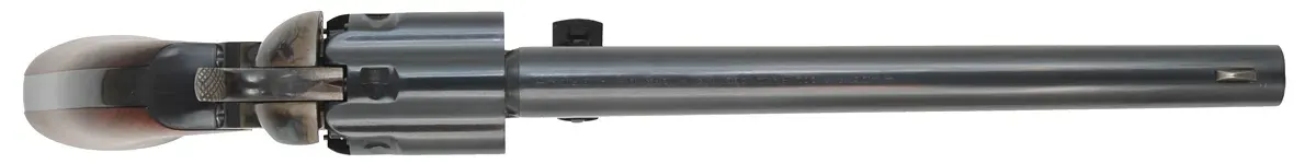 1860 Colt Army Revolver,
.44 caliber, 8" barrel,
full fluted cylinder, unfired, black factory carton,
COLT brand - Second Generation 1860 Colt Army Revolver,
.44 caliber, 8" barrel,
full fluted cylinder, unfired, black factory carton,
COLT brand - Second Generation