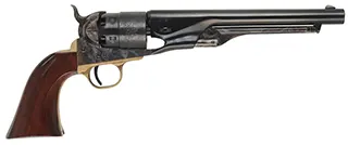 1860 Colt Army Revolver,
.44 caliber, 8" barrel, 
percussion, steel frame, walnut,
used, by A. Uberti & Co.