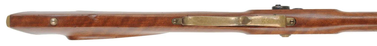 Thompson Center Hawken,
.50 caliber QLA muzzle, 28" barrel,
percussion, walnut, brass, used,
by Thompson Center Arms Thompson Center Hawken,
.50 caliber QLA muzzle, 28" barrel,
percussion, walnut, brass, used,
by Thompson Center Arms