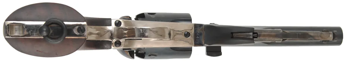 1861 Colt Navy Revolver, 
.36 caliber, 5-1/2" barrel,
half fluted cylinder, steel frame, 
lanyard ring, used, by Pietta