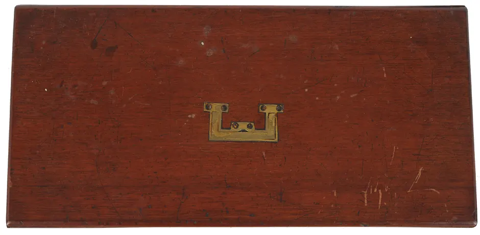 Cased Antique Pistols,
.75 caliber, 7-1/2" barrels,
percussion, walnut stock, iron trim,
marked Patrick, Liverpool
