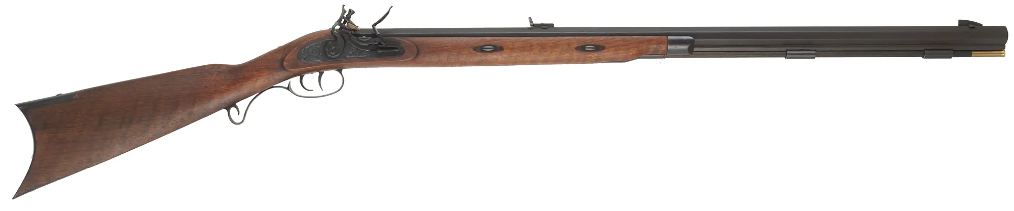 Lyman Great Plains Rifle,
.50 caliber, 32" barrel,
flintlock, walnut, iron, used