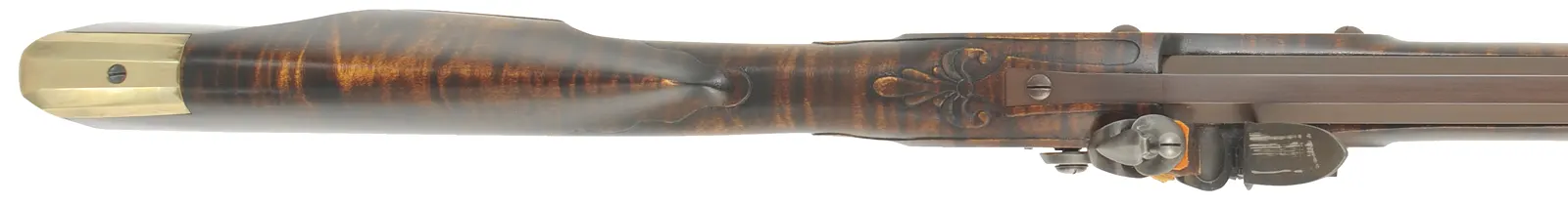 Pennsylvania Barn Rifle,
.54 caliber, 38" Green Mountain barrel,
early Ketland flintlock, maple, brass trim, 
as-new, unfired, by M. Compton