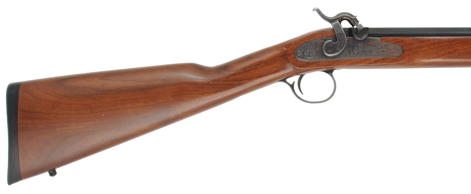 T/C White Mountain Carbine,
 .50 caliber, 21" octagon-to-round barrel, 
percussion, walnut, iron, used T/C White Mountain Carbine,
 .50 caliber, 21" octagon-to-round barrel, 
percussion, walnut, iron, used