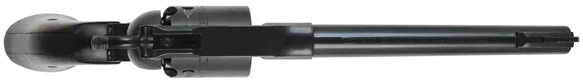 Ruger Old Army Revolver,
.45 caliber, 7-1/2" barrel, 
percussion, blued, walnut, 
adjustable target sights, nipple wrench, 
Lyman round ball mold, holster, used