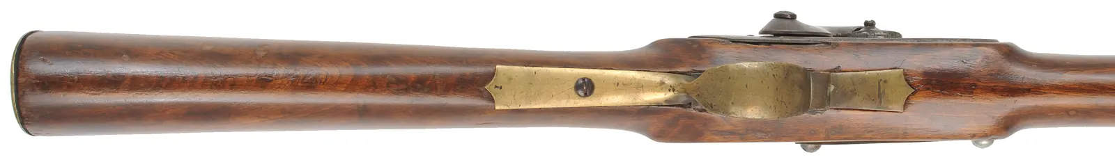 Antique Model 1809/39 Potsdam Musket 
.72 caliber, 41" barrel,
1825 dated lock,  percussion conversion,
beech stock, brass trim