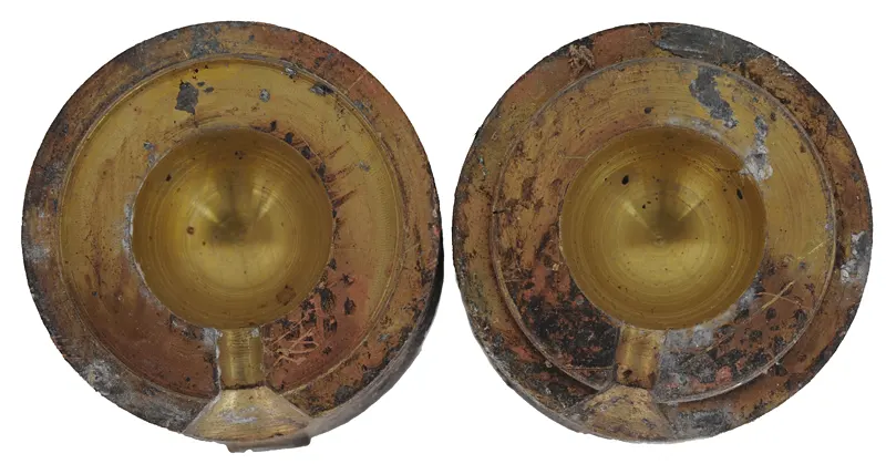 Used J.T. Bullet Mold Blocks,
.610" diameter ball, no sprue cutter,
well used appearance