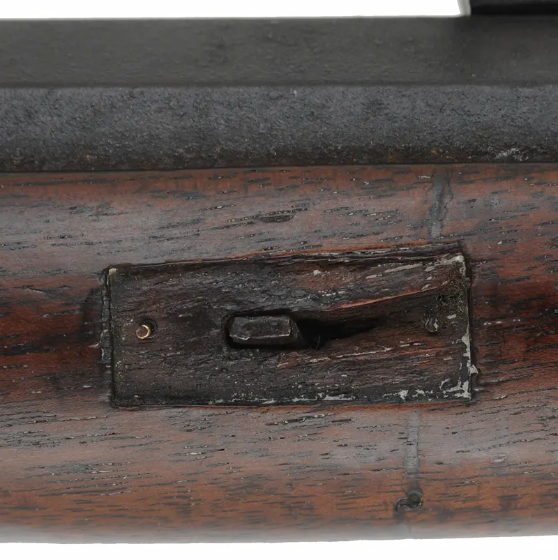 Antique Ohio Halfstock Rifle,
.36 caliber, 34" barrel, 
percussion, walnut, brass,
signed David Hudson 