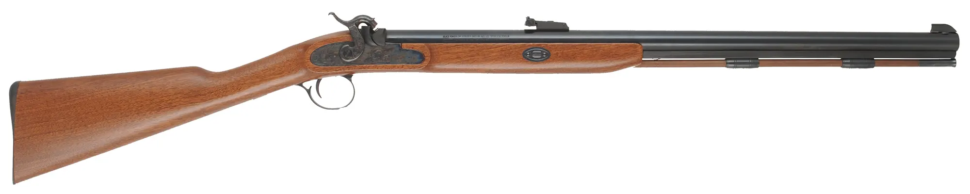 T/C New Englander Rifle,
.50 caliber, 26" barrel,
percussion, walnut, iron trim, 
used, by Thompson Center Arms