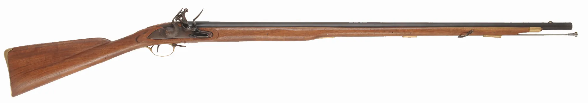 Officer's Fusil,
20 gauge smoothbore, 38-1/2" barrel,
straight grain walnut, brass furniture, used