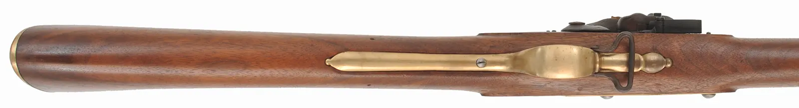 Officer's Fusil,
20 gauge smoothbore, 38-1/2" barrel,
straight grain walnut, brass furniture, used
