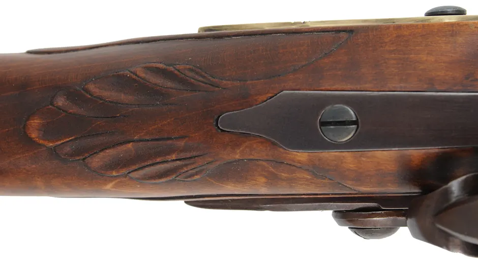 Virginia Longrifle,
.50 caliber, 42" Colerain swamped barrel,
large Siler flint lock, maple, brass trim,
new, unfired, by Thom Frazier