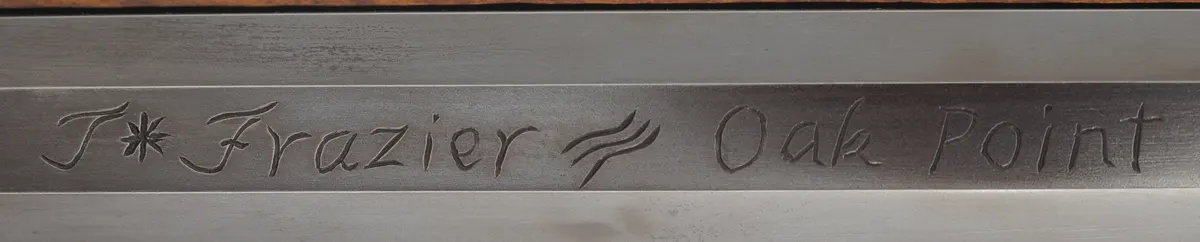 Virginia Longrifle,
.50 caliber, 42" Colerain swamped barrel,
large Siler flint lock, maple, brass trim,
new, unfired, by Thom Frazier