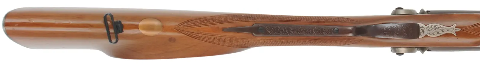 Kodiak Express Double Rifle,
.50 caliber, 26" browned barrels, 
percussion, checkered walnut, used,
by Davide Pedersoli