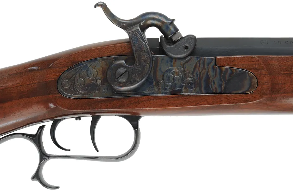 Thompson Center Renegade Custom,
.50 caliber, 32" Green Mountain barrel, 
percussion, figured walnut, iron trim, 
excellent, by Thompson Center Arms