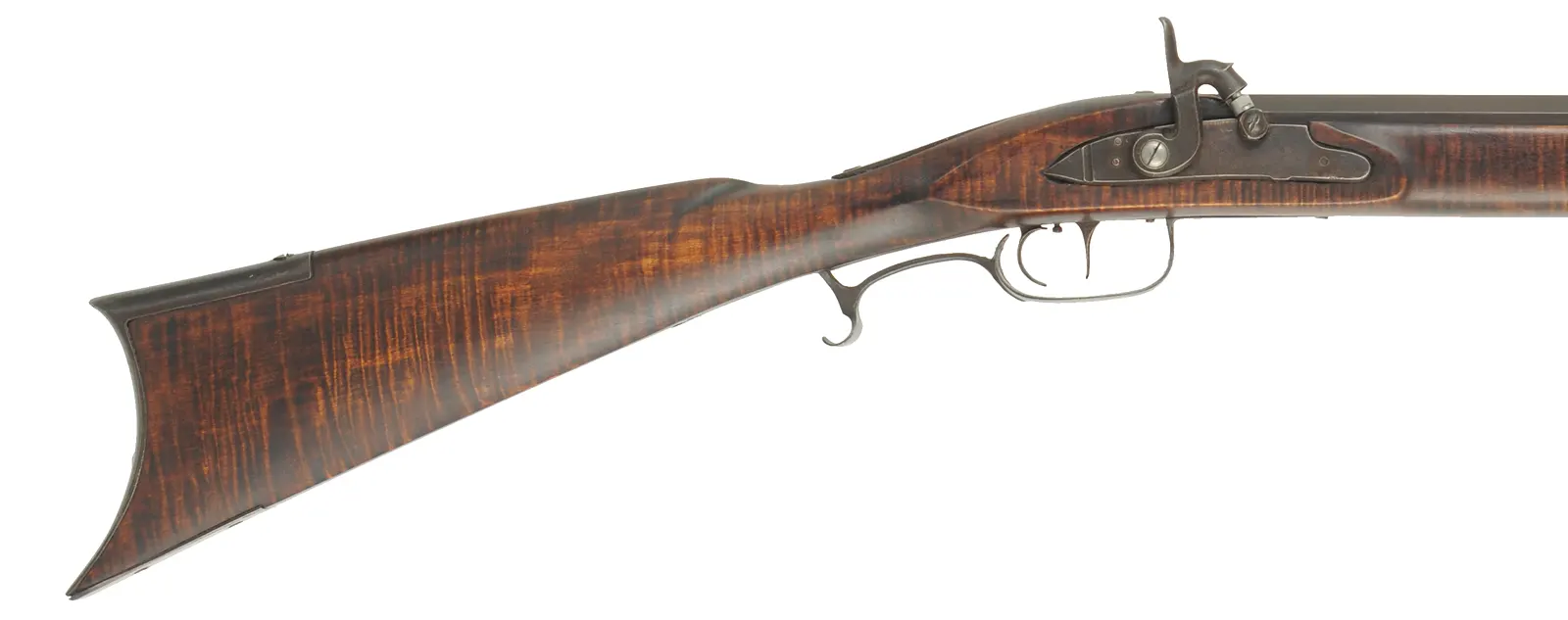 Tennessee Chunk Gun,
.50 caliber 42" Green Mountain barrel,
maple, iron, small Siler percussion lock, used
