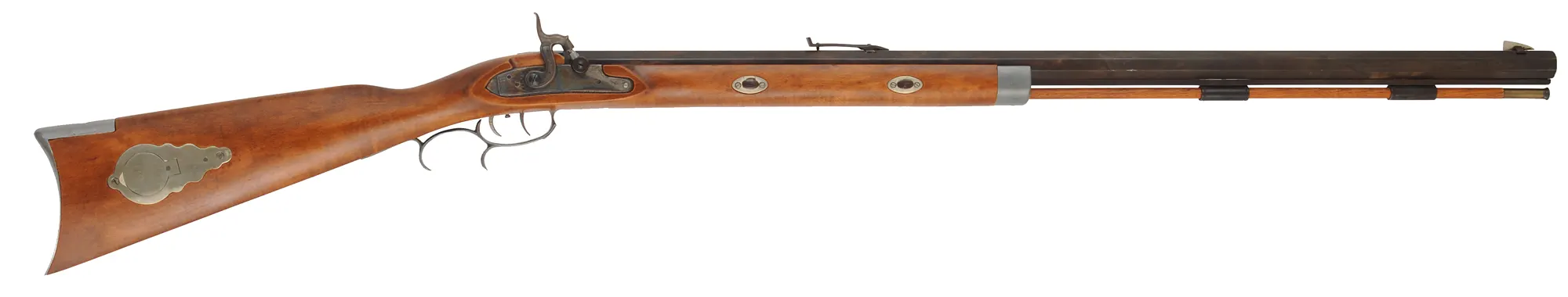CVA Mountain Rifle,
.50 caliber, 32" barrel,
percussion, maple, iron trim, 
used, from a kit by Connecticut Valley Arms