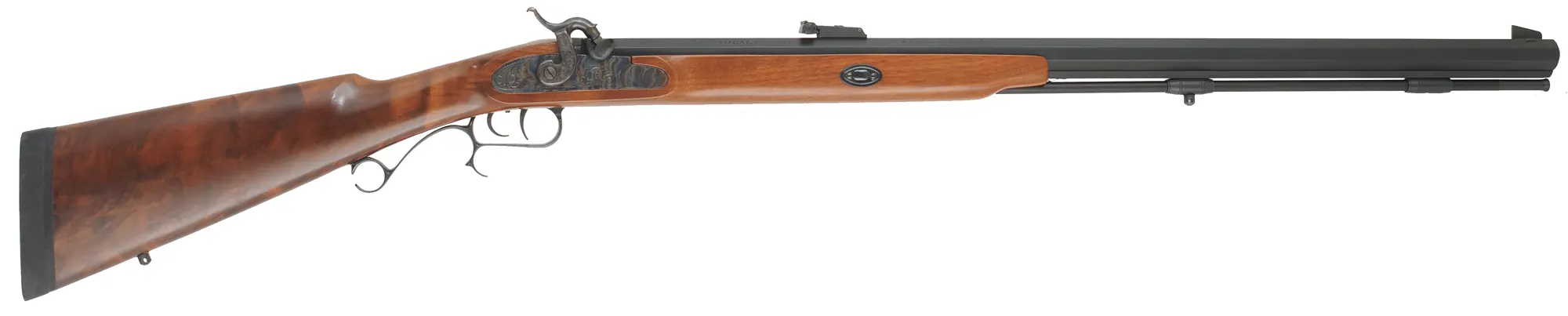 Thompson Center Renegade Custom,
.50 caliber, 30" T/C round ball barrel,  
percussion, figured walnut, iron trim, 
excellent, by Thompson Center Arms