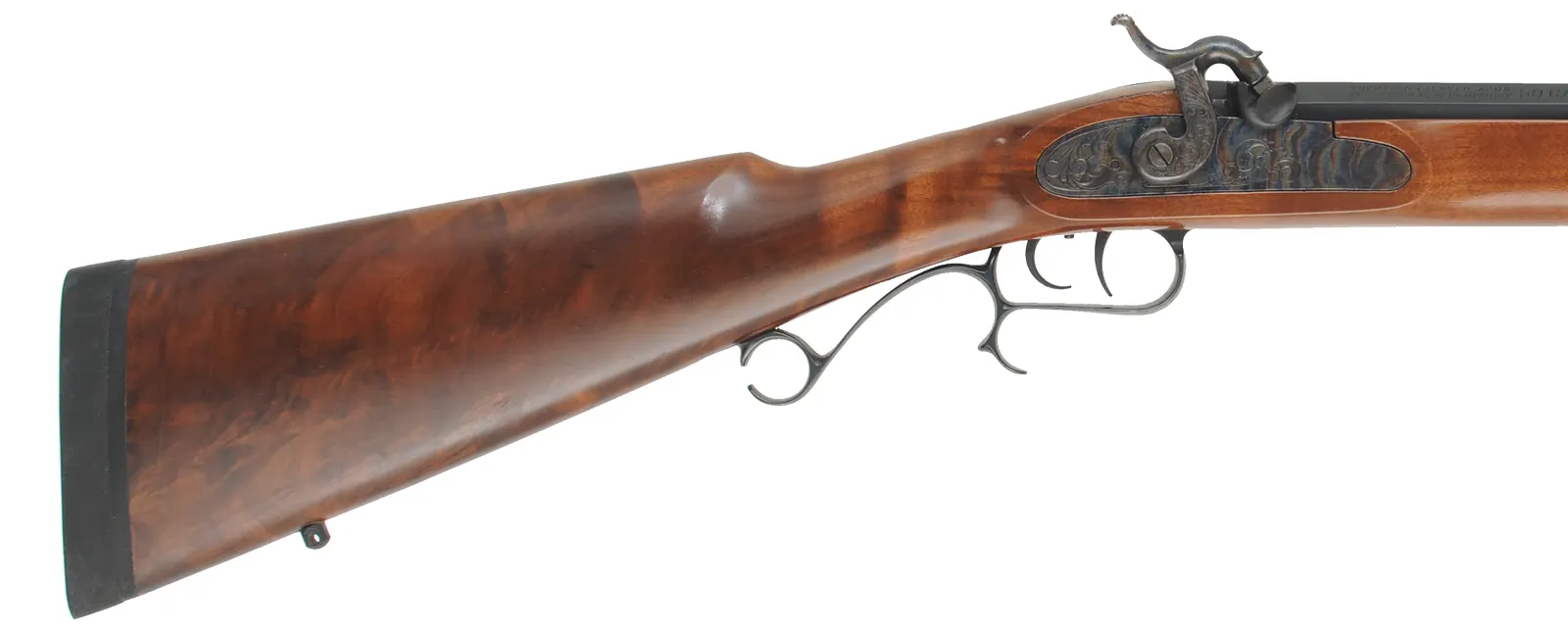 Thompson Center Renegade Custom,
.50 caliber, 30" T/C round ball barrel,  
percussion, figured walnut, iron trim, 
excellent, by Thompson Center Arms