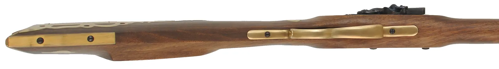 Traditions Pennsylvania Longrifle,
.50 caliber, 40-1/2" barrel, 
walnut, brass, L&R flintlock, used