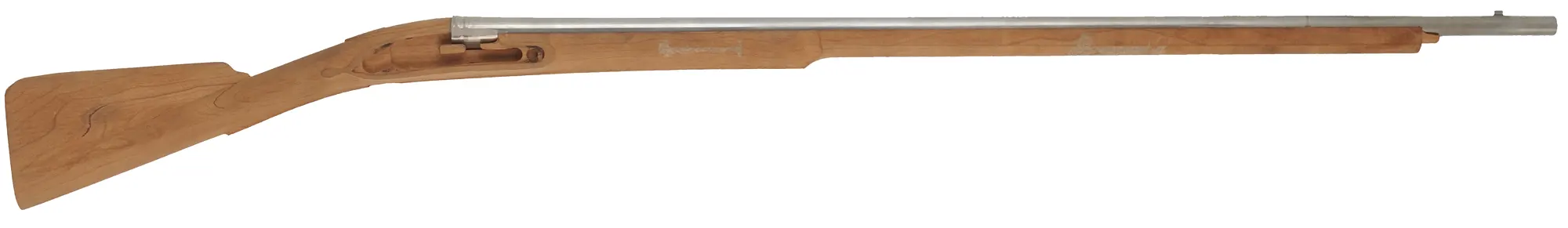 Brown Bess Stock and Barrel,
unused from kit by Miroku, Japan 