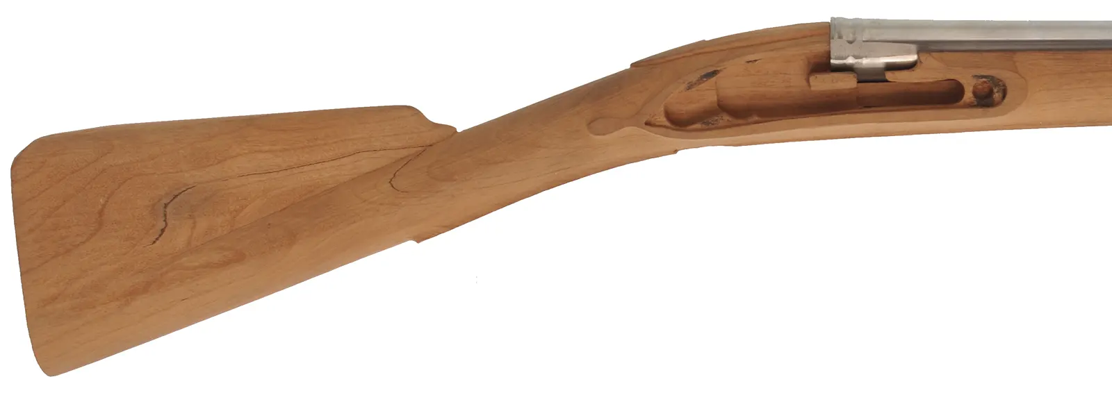 Brown Bess Stock and Barrel,
unused from kit by Miroku, Japan 