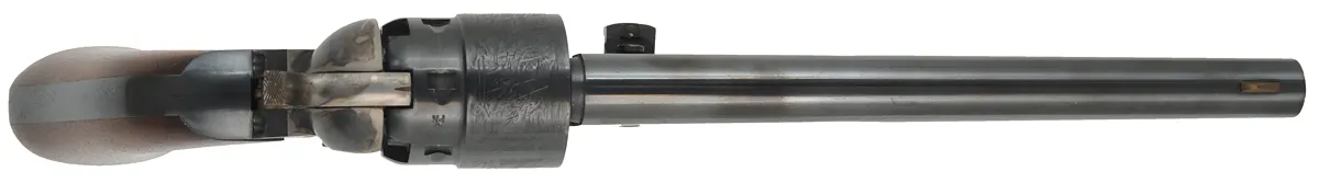 Colt Model 1860 Army Revolver,
.44 caliber, 8" barrel,
percussion, steel backstrap, four screw military frame,
used, by Armi San Marco