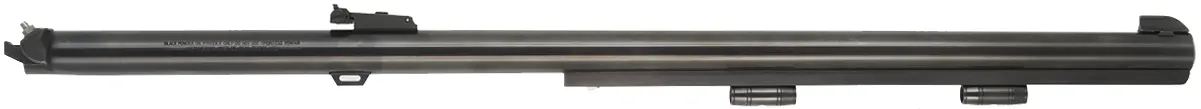 Thompson Center New Englander Barrel Assembly
.50 caliber, 26" barrel, 
percussion hooked breech, sights, 
rib ,ramrod pipes sights, underlug, used  