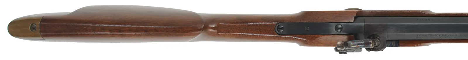 Thompson Center Hawken,
.50 caliber, 28" barrel,
percussion, walnut stock, brass trim, 
used, by Thompson Center Arms