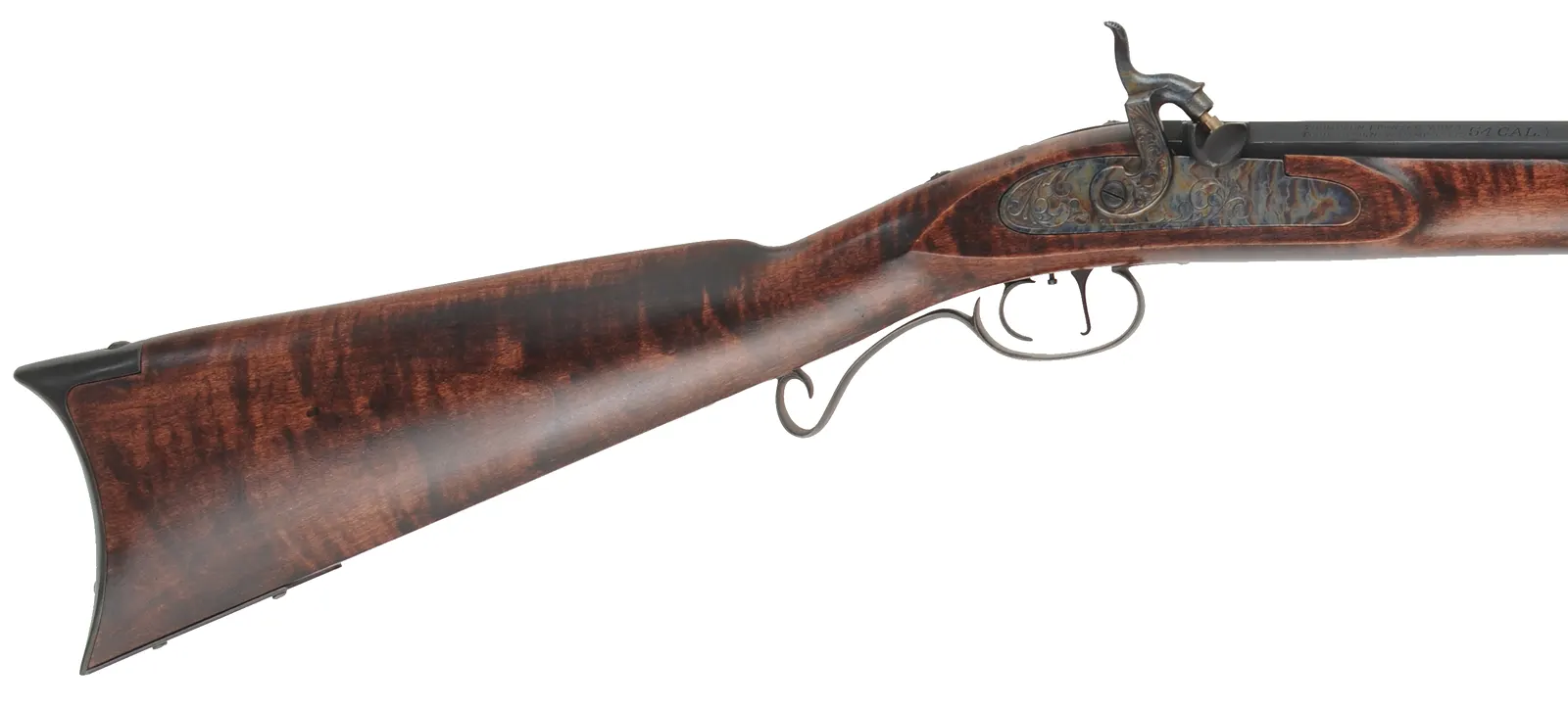 Hawken Rifle,
.54 caliber, 28" T/C barrel,
T/C percussion lock, maple, stock, 
iron trim, used