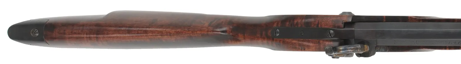 Hawken Rifle,
.54 caliber, 28" T/C barrel,
T/C percussion lock, maple, stock, 
iron trim, used