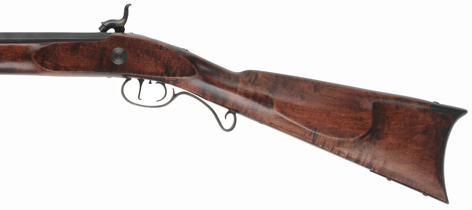 Hawken Rifle,
.54 caliber, 28" T/C barrel,
T/C percussion lock, maple, stock, 
iron trim, used