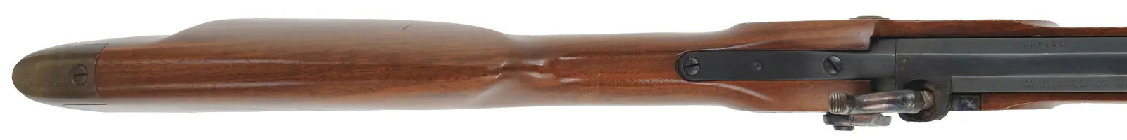 Thompson Center Hawken
.50 caliber, 28" barrel,
walnut stock, brass trim, used,
by Thompson Center Arms