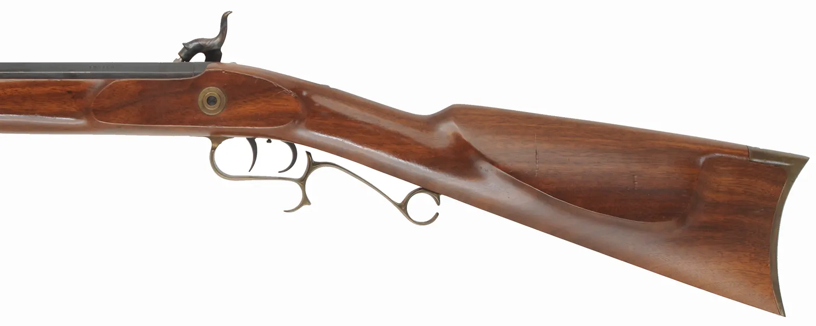 Thompson Center Hawken
.50 caliber, 28" barrel,
walnut stock, brass trim, used,
by Thompson Center Arms