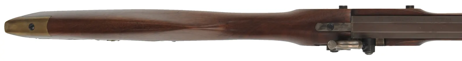Pennsylvania Rifle,
.50 caliber, 41-1/2" barrel,
percussion, walnut, brass trim,
used, by Davide Pedersoli