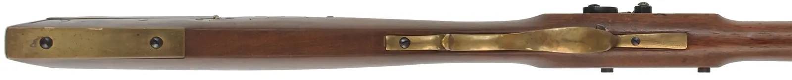 Pennsylvania Rifle,
.50 caliber, 41-1/2" barrel,
percussion, walnut, brass trim,
used, by Davide Pedersoli