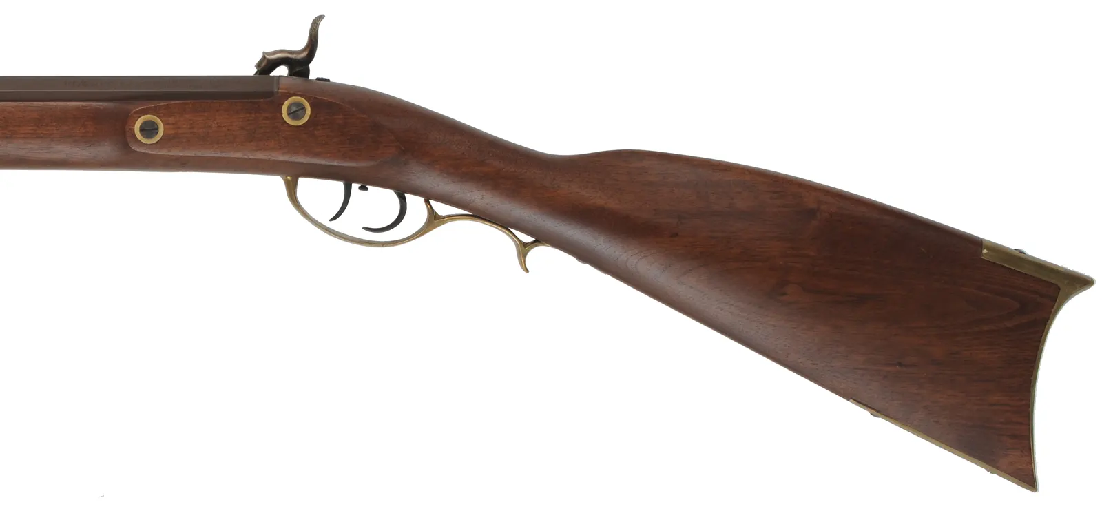 Pennsylvania Rifle,
.50 caliber, 41-1/2" barrel,
percussion, walnut, brass trim,
used, by Davide Pedersoli