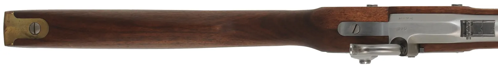 C.S. Richmond Musket,
.58 caliber, 40" barrel,
percussion, walnut, brass & iron,
used, by Armi Sport