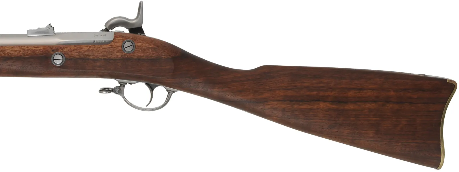 C.S. Richmond Musket,
.58 caliber, 40" barrel,
percussion, walnut, brass & iron,
used, by Armi Sport