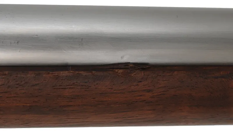 C.S. Richmond Musket,
.58 caliber, 40" barrel,
percussion, walnut, brass & iron,
used, by Armi Sport