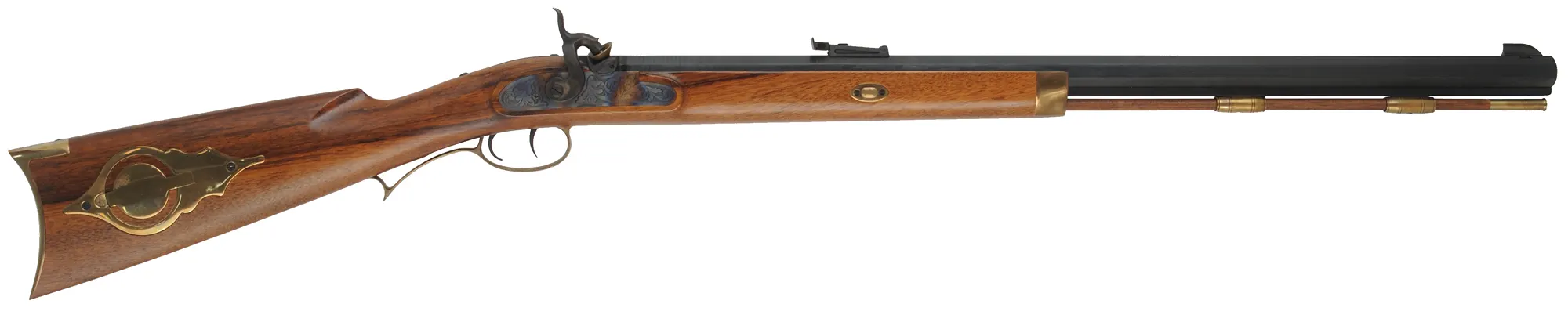 Investarm Hawken Rifle
.50 caliber, 28" barrel,
percussion, walnut, brass, used