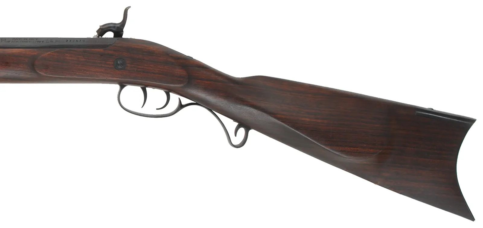 Lyman Great Plains Rifle,
.50 caliber, 32" barrel,
percussion, walnut, iron, used